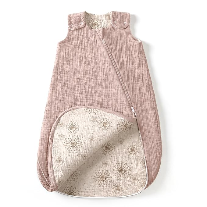 lulumoon Sleep Sack Muslin for Baby: Cotton Wearable Blanket by Lulumoon