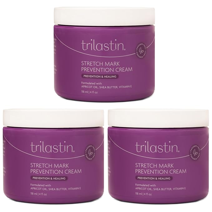 TriLASTIN Maternity Stretch Mark Cream - 4 oz by TriLASTIN