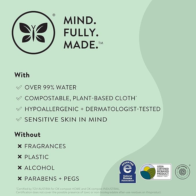 The Honest Company Clean Conscious Multi-Use Wipes Hypoallergenic and Unscented - Image 6