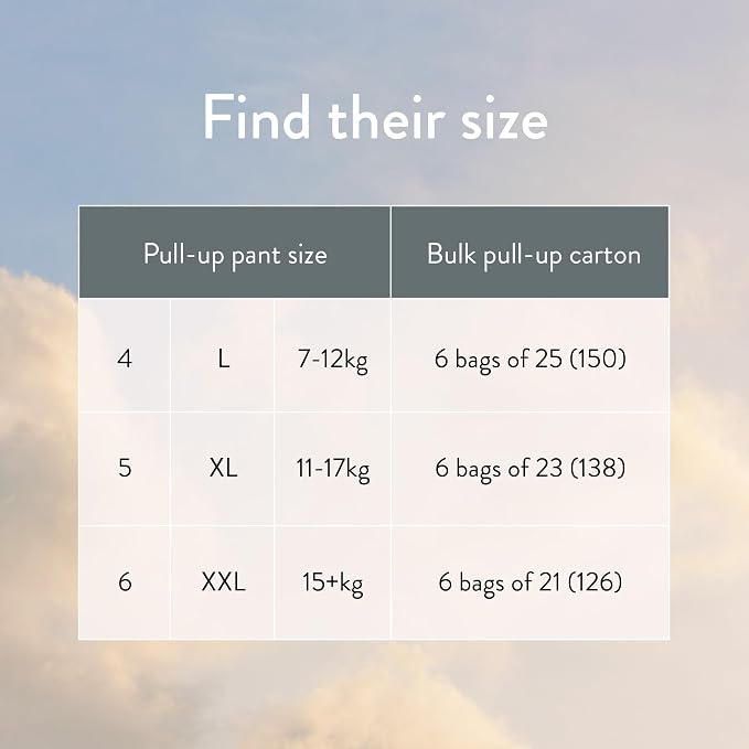 Joonya Pull-Up Pants Baby Diapers, Size 4 L - Image 7