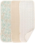 Crane Baby Muslin Baby Burp Cloths, Lightweight Absorbent Burp Cloth, Beach by CraneBaby