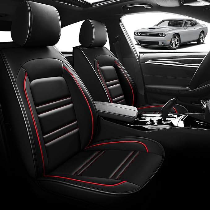 Seat Cover for Dodge Challenger 2008-2023 | Car Seat Covers Front Seats - Image 2