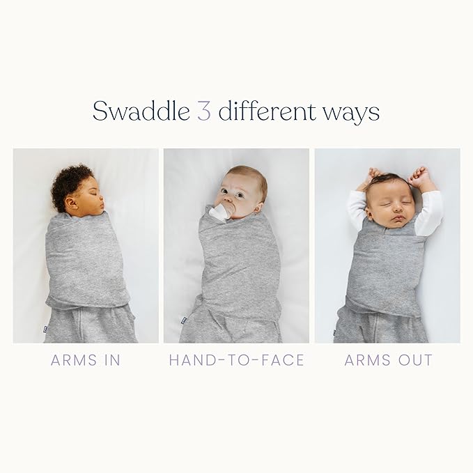 HALO SleepSack SuperSoft Swaddle, Cozy Bamboo Viscose, 3-Way Adjustable Swaddle - Image 6