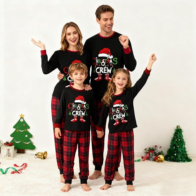Awoscut Family Christmas Pajamas Matching Pajamas - Image 3