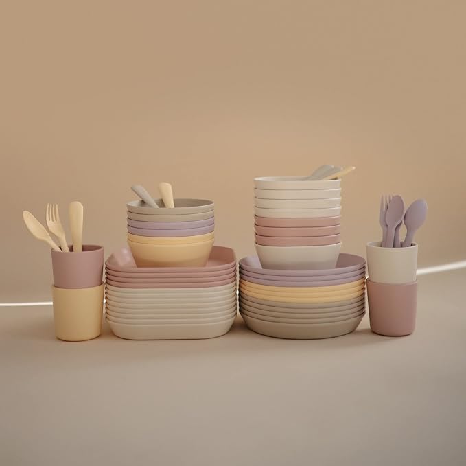 mushie Flatware Fork and Spoon Set - Image 2