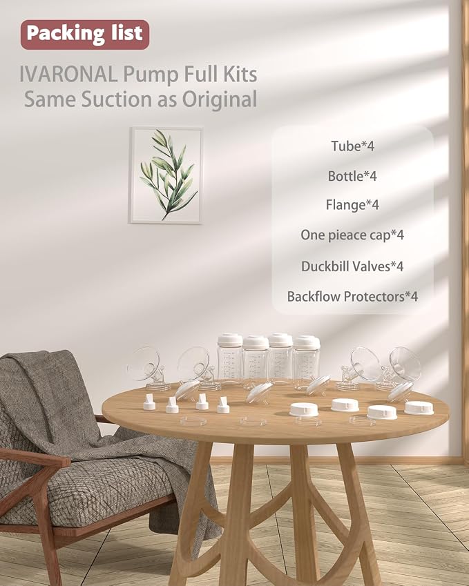 4packs 30mm Full Breast Replacement Pump Parts - Image 8