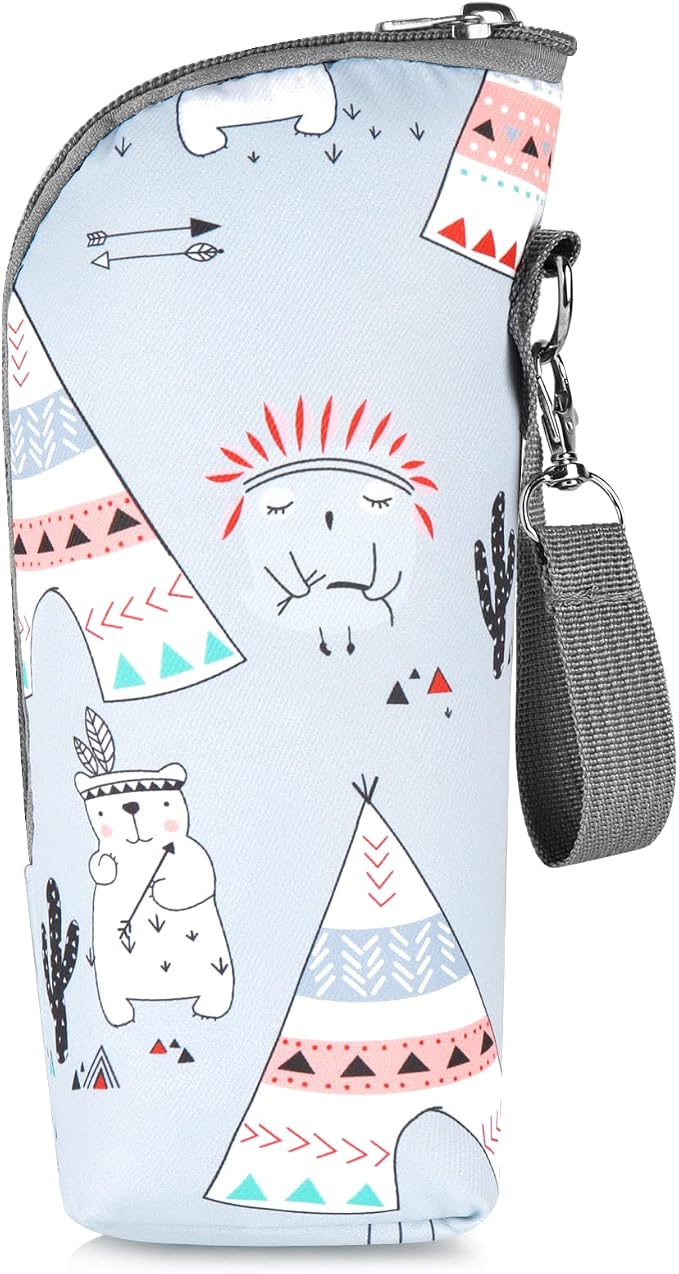 Accmor Baby Bottle Tote Bags, Insulated Breastmilk Cooler Bag, Nursing Bottle - Image 2