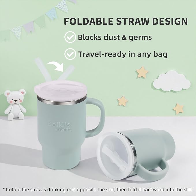 Bella's Friends Handy Mini Tumbler – Adorable 9 oz Sippy Cup - Image 6