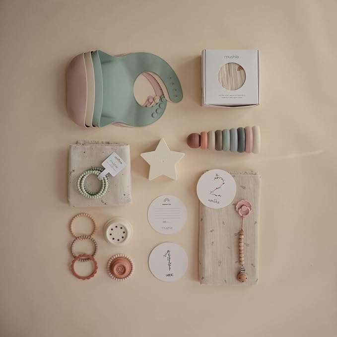 mushie Muslin Baby Swaddle Blanket | 100% Organic Cotton - Image 5