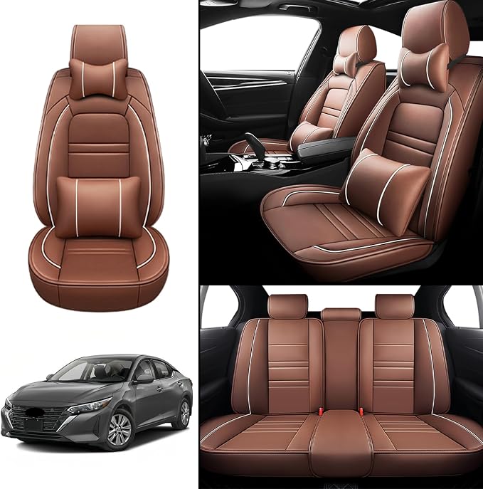 Car Seat Covers for Nissan Car sentra 2000-2025 | 5-Seats Seat Covers, - Image 2