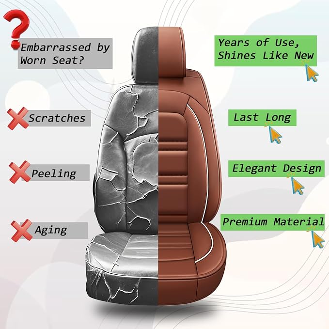 Seat Cover for Nissan Car Armada 2004-2024 | Car Seat Covers Front Seats - Image 7
