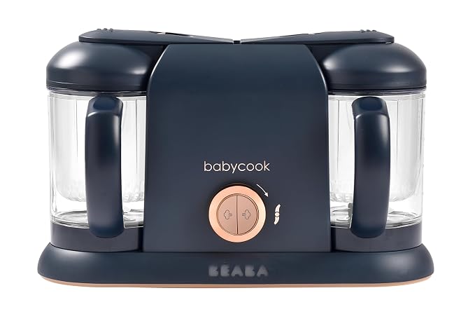 BEABA Babycook Duo 4 in 1 Baby Food Maker, Puree Steamer and Blender by BEABAUSA