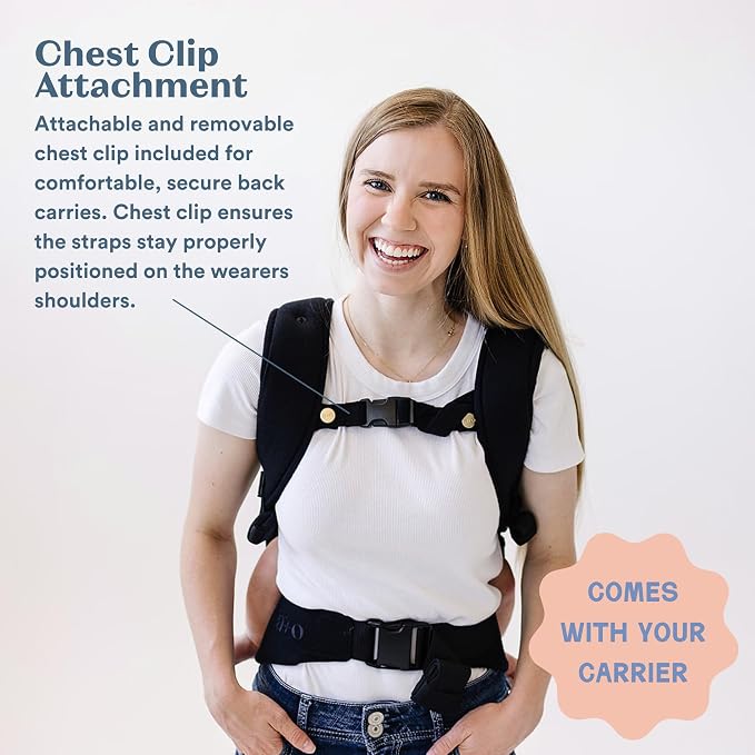 Ava & Oliver Essential Baby Carrier – Ergonomic, Hip-Healthy Soft Structured - Image 7