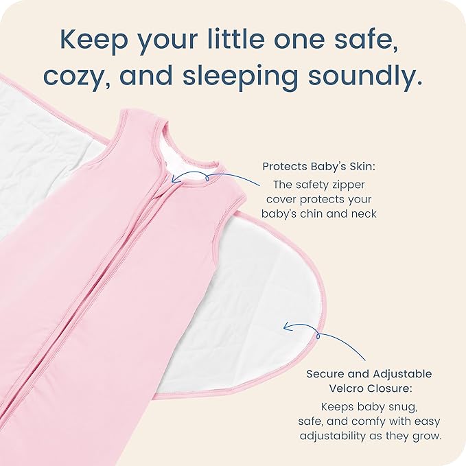 Newborns Swaddle Sleep Sack 0–3 Months, 1.0 TOG Baby Blanket - Image 3