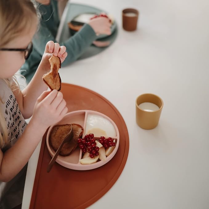 mushie Silicone Suction Plate | BPA-Free Non-Slip Design - Image 4