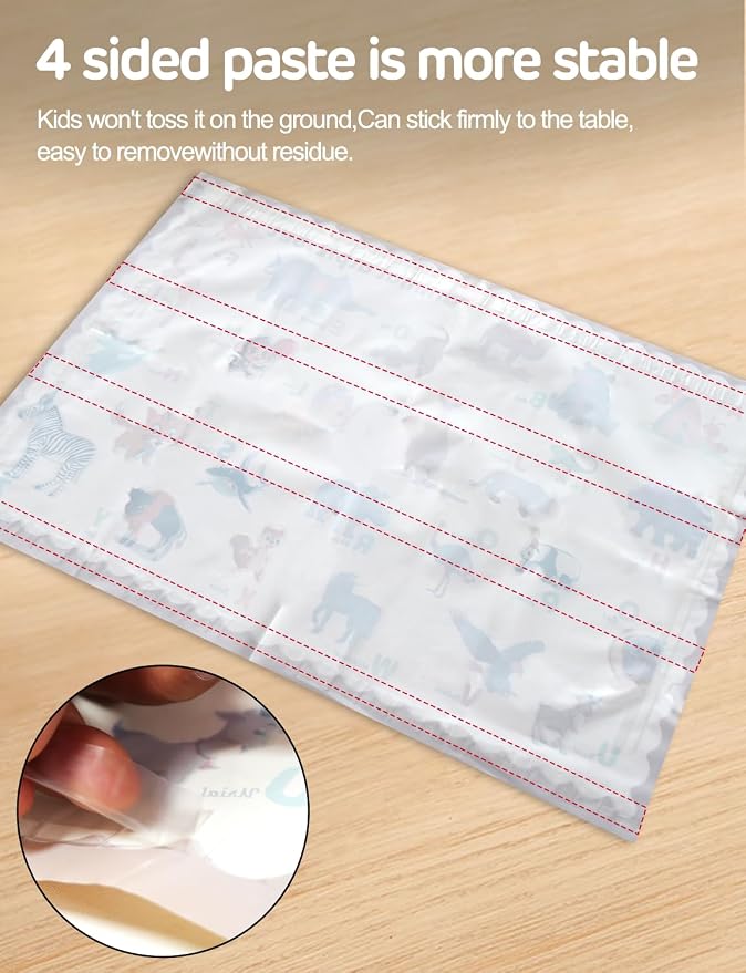 65 Pack Sticky Disposable Placemats - Image 7