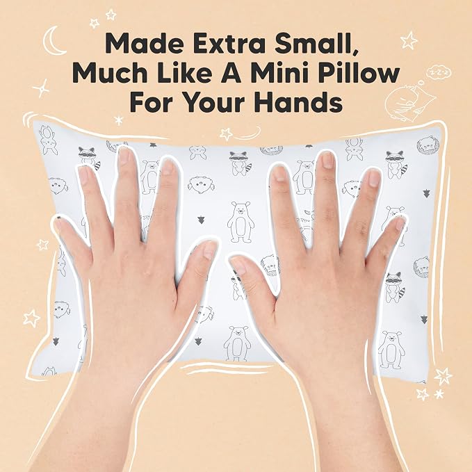 Mini Toddler Pillow with Pillowcase - Image 5