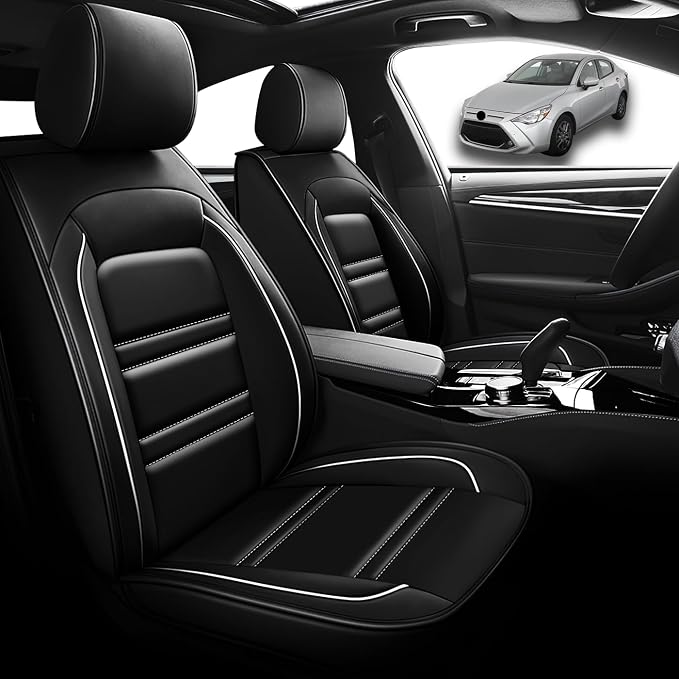 Seat Cover for Toyota Yaris 2007-2020 | Car Seat Covers Front Seats, Waterproof - Image 2