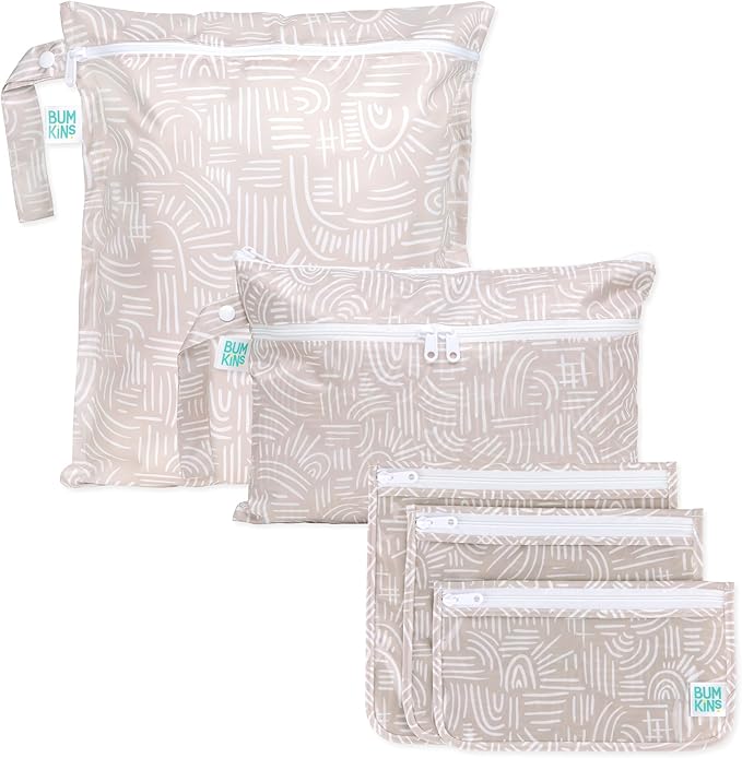 Bumkins - Waterproof Wet Bag, Wet/Dry Clutch & Clear Travel Bags - by Bumkins