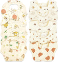 Baby Bibs Muslin Bibs for Baby Girl Boy for Drooling and Teething 10 Pack by DOSMINE