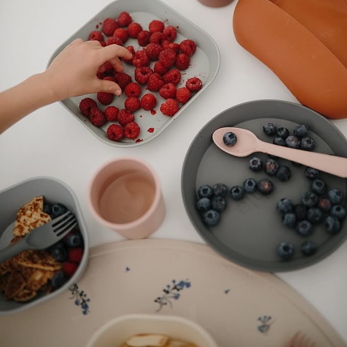 mushie Silicone Placemat for Kids | BPA-Free Non-Slip Design - Image 4
