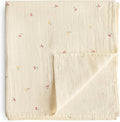 mushie Muslin Baby Swaddle Blanket | 100% Organic Cotton by mushie
