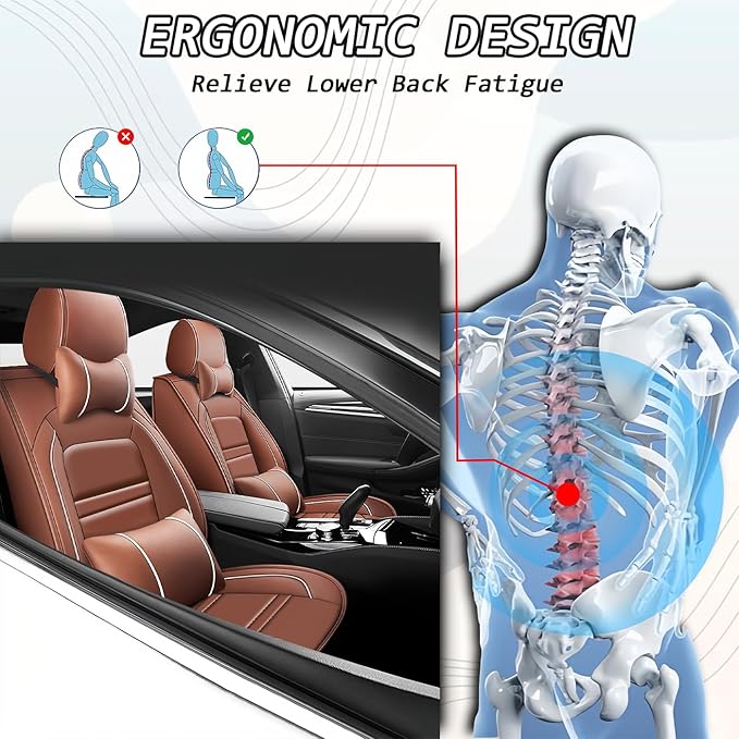 Car Seat Covers for Volvo Car s60 2001-2025 | 5-Seats Seat Covers, Waterproof - Image 5
