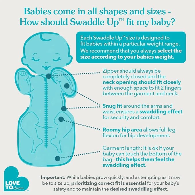 Love to Dream Swaddle UP, Baby Sleep Sack, Self-Soothing Swaddles - Image 5