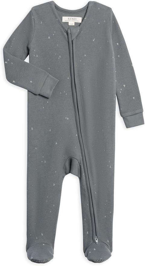 Colored Organics Baby Zip-Up Footed Sleeper by ColoredOrganics