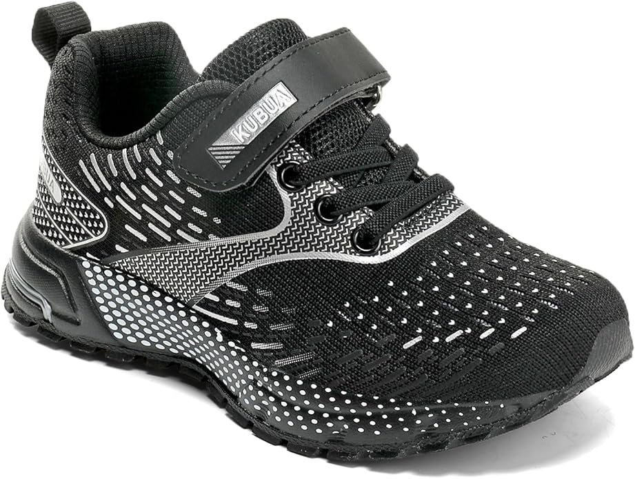 KUBUA Kids Sneakers for Boys Girls Running Tennis Shoes Lightweight Breathable - Image 3