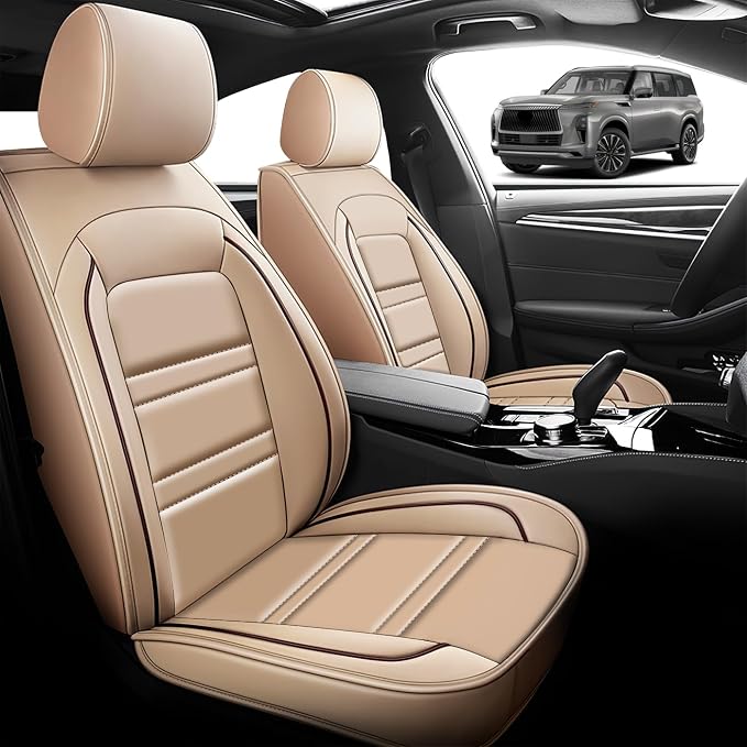 Seat Cover for Infiniti qx80 2014-2025 | Car Seat Covers Front Seats, - Image 2