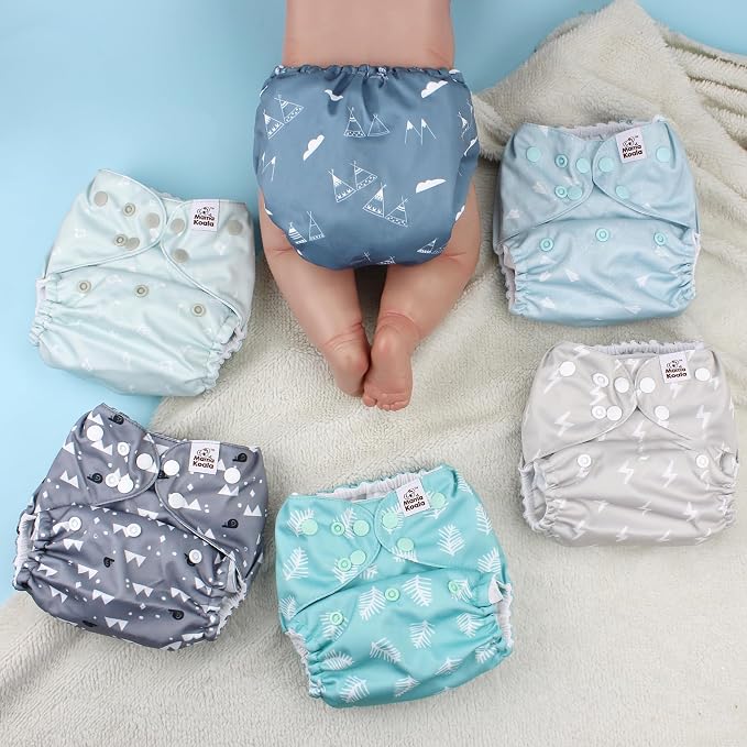 Mama Koala 3.0 Pocket Cloth Diapers - Image 3