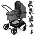 ANNA QUEEN 2 in 1 Baby Stroller, Folding High Landscape Infant Stroller by ANNAQUEEN