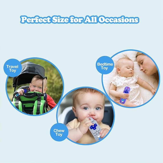 Baby Teething Toys, Food Grade Silicone Teether - Image 8