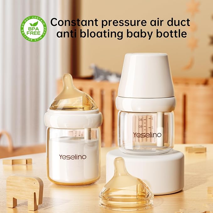 Natural Nursing Glass Baby Bottle - Image 5