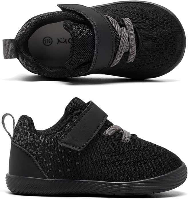 MORENDL Toddler Sneakers Baby Boys & Girls Barefoot Shoes Lightweight - Image 3