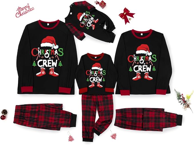 Awoscut Family Christmas Pajamas Matching Pajamas - Image 6