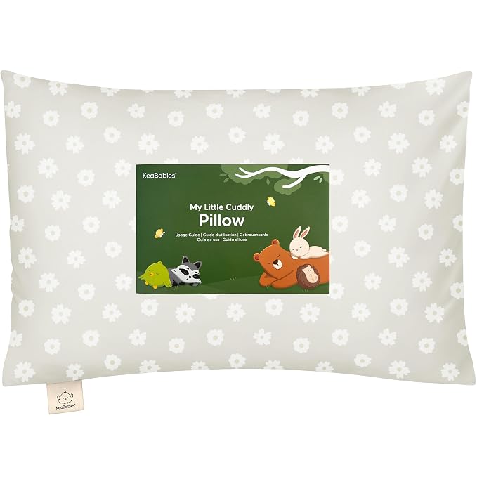 Toddler Pillow with Pillowcase by KeaBabies