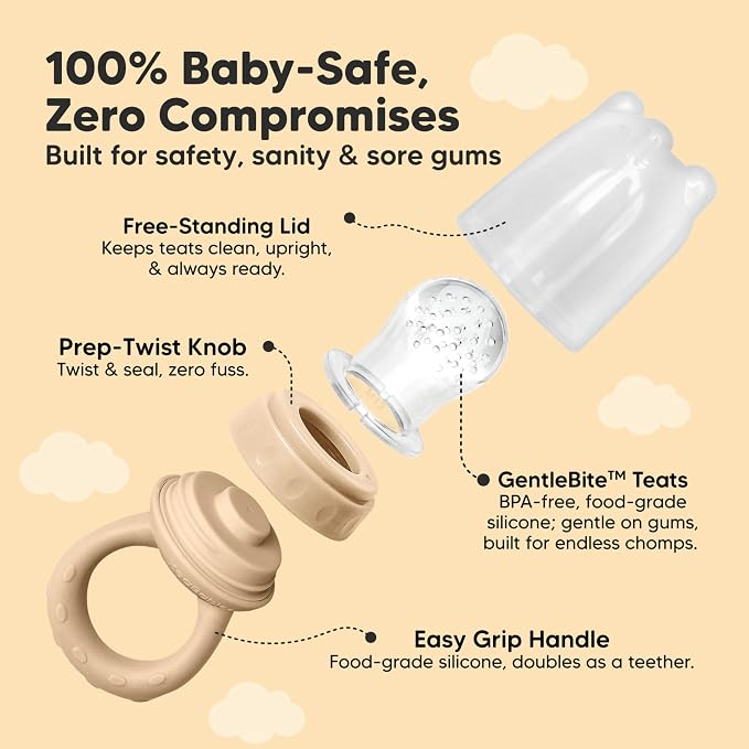 KeaBabies Baby Fruit Feeder 2pk - Image 3