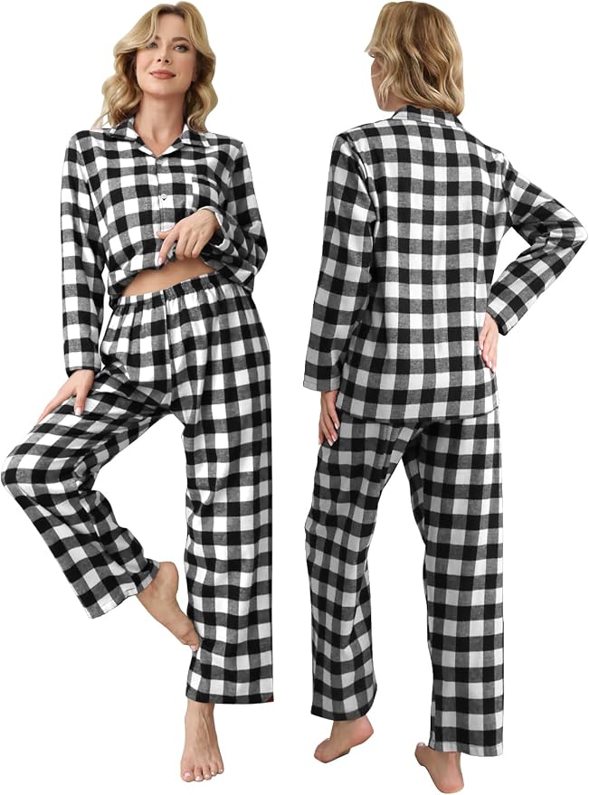 Schbbbta Family Matching Pajamas Holiday Sleepwear Long Sleeve Pjs Sets - Image 5