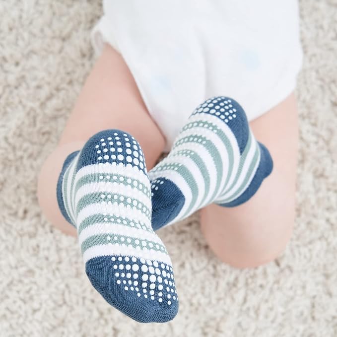 Zaples Baby Non Slip Grip Ankle Socks - Image 5