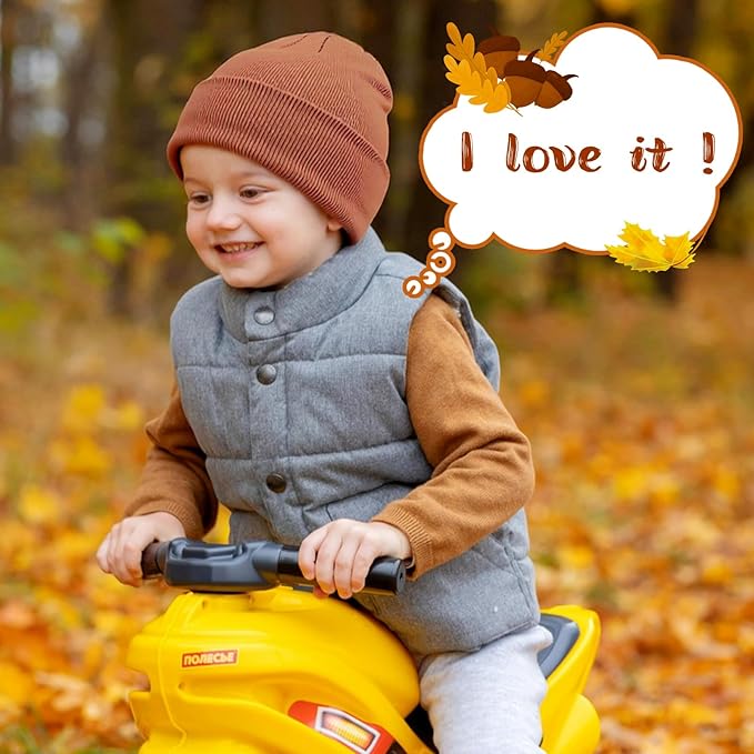 ZOORON Toddler Beanie Baby Boys Girls Beanies Kids Winter Hats Children Knit - Image 6