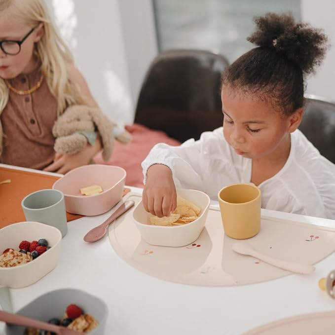 mushie Square Dinnerware Bowls for Kids | Made in Denmark - Image 5