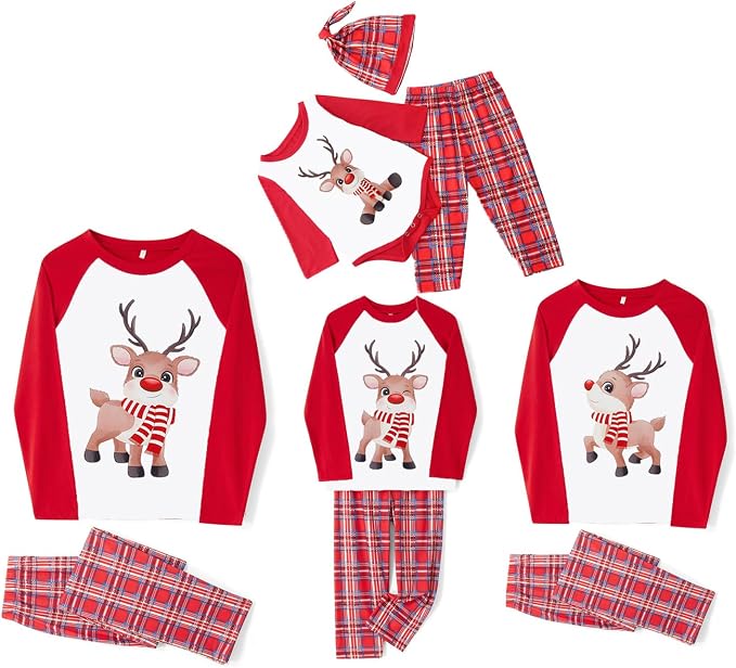Awoscut Family Christmas Pajamas Matching Pajamas - Image 5