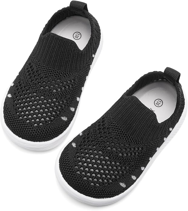 MORENDL Baby Toddler Walking Socks Non-Slip Breathable Unisex Casual Sneakers - Image 3