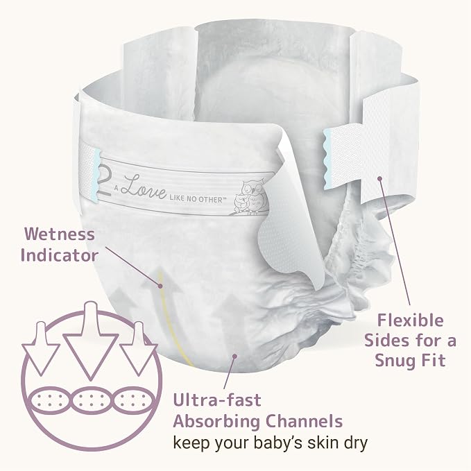 Bambo Nature Hypoallergenic Baby Diapers, Eco-Labelled Sustainable Diapers - Image 3