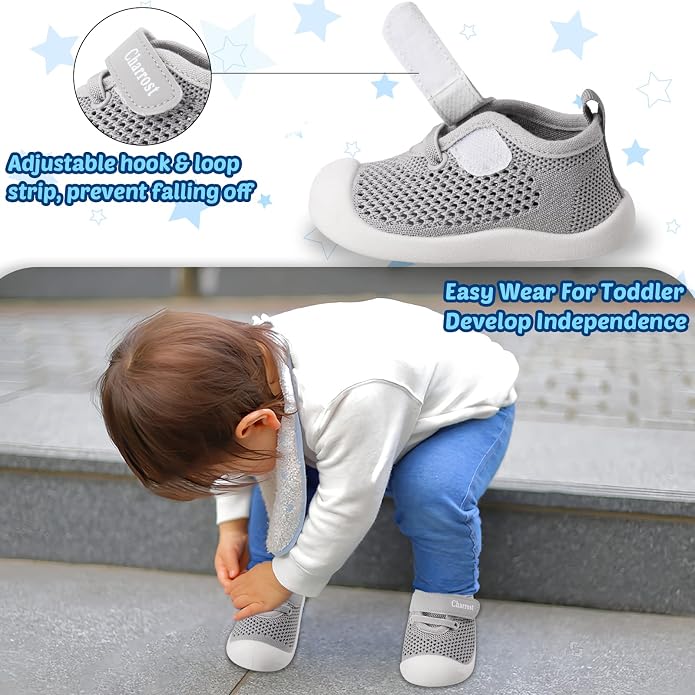 Baby First-Walking Shoes 1-4 Years Kid Shoes Trainers Toddler Infant Boys Girls - Image 5