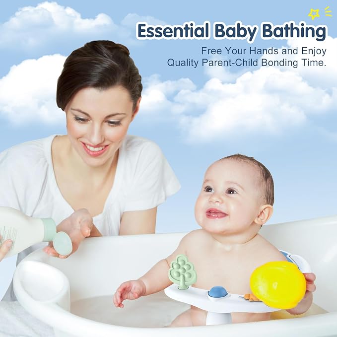 Baby Bath Seat for Babies 6 Months & Up, Non-Slip - Image 3