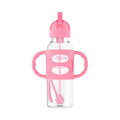 Dr. Brown's Milestones Narrow Sippy Straw Bottle, Spill-Proof by DrBrowns