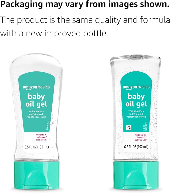 Amazon Basics Baby Oil Gel - Image 3